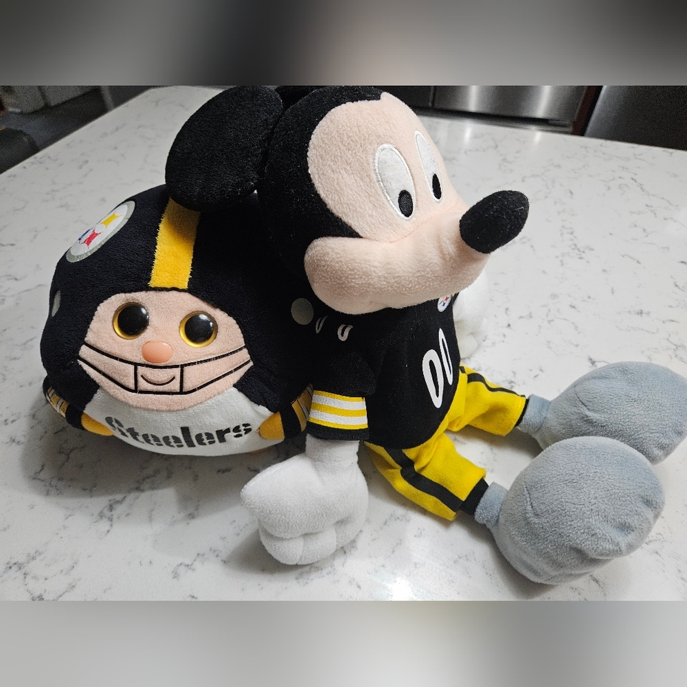 Mickey Mouse Steelers Stuffed Toys